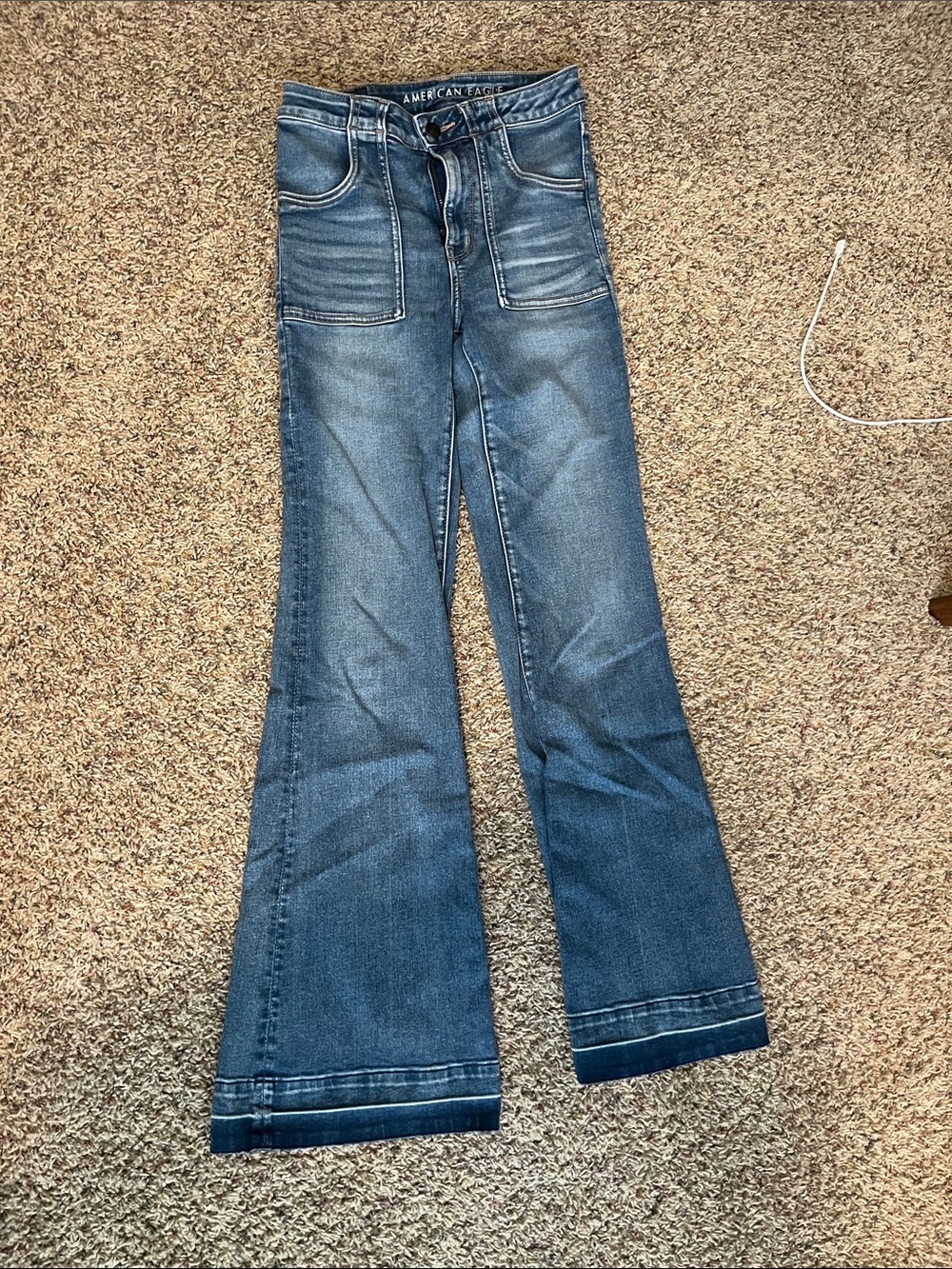 American eagle flare jeans